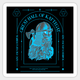 The Great Viking Hall Sticker